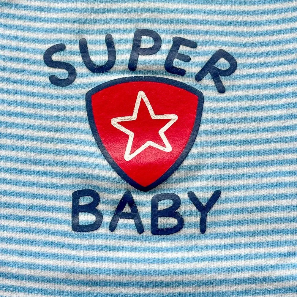 4/$10 - Carter's “Super Baby” Cotton Baby Onesie Bodysuit 3 Months